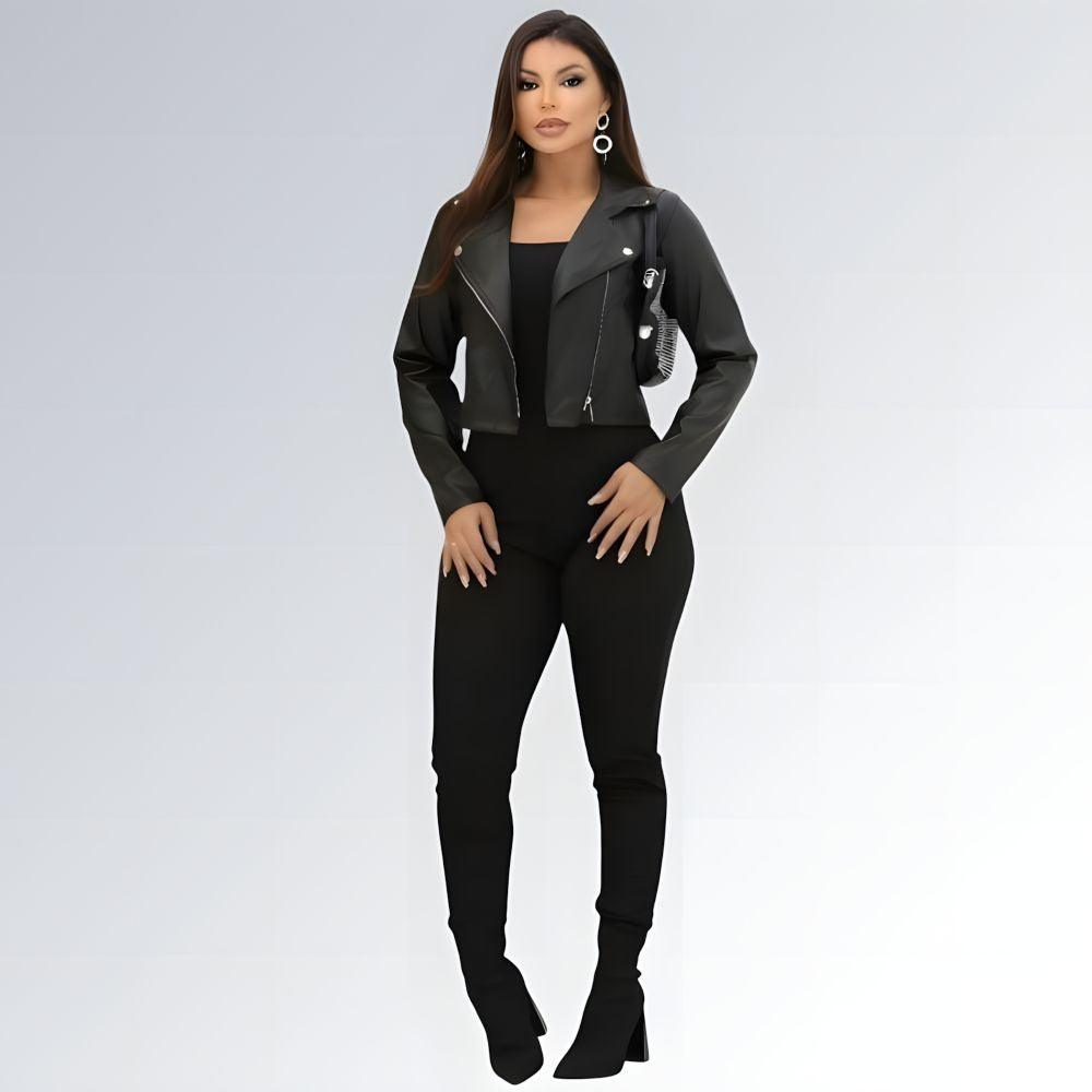 Jaqueta Couro Bomber - JZ NEW MODA