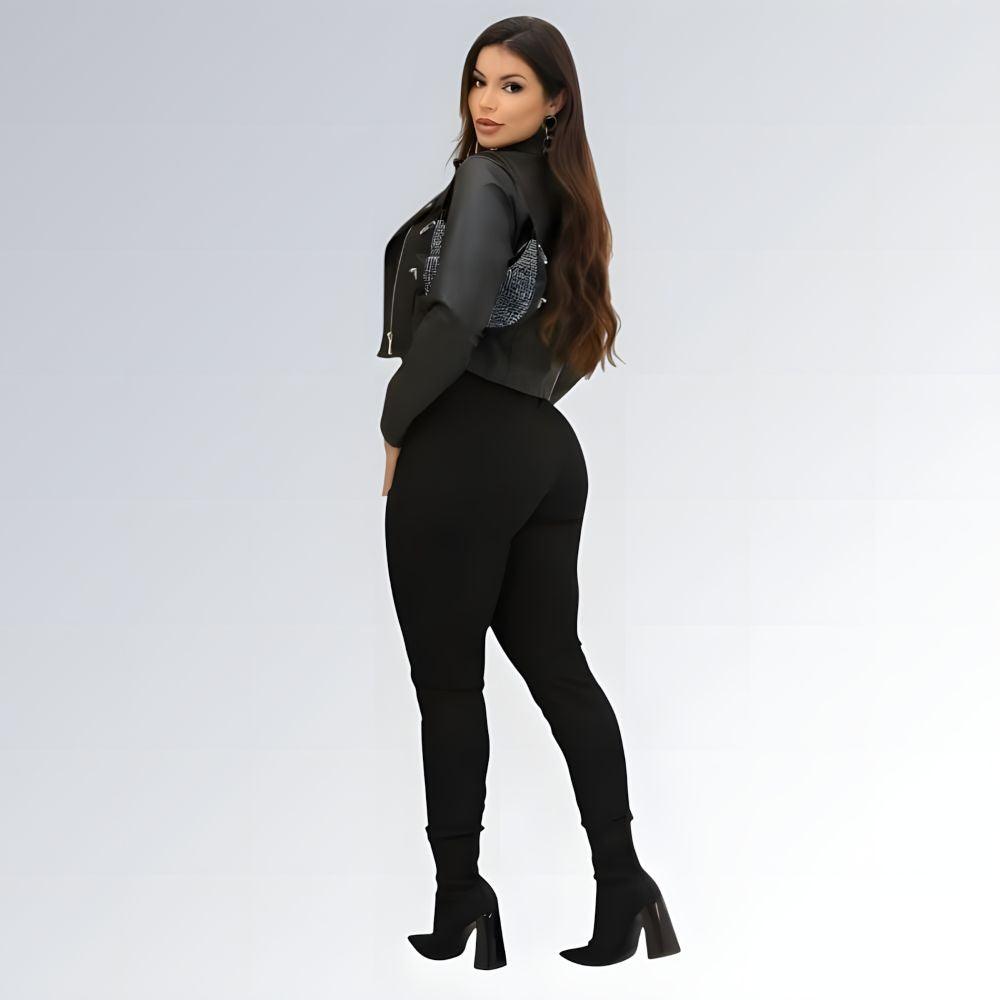 Jaqueta Couro Bomber - JZ NEW MODA