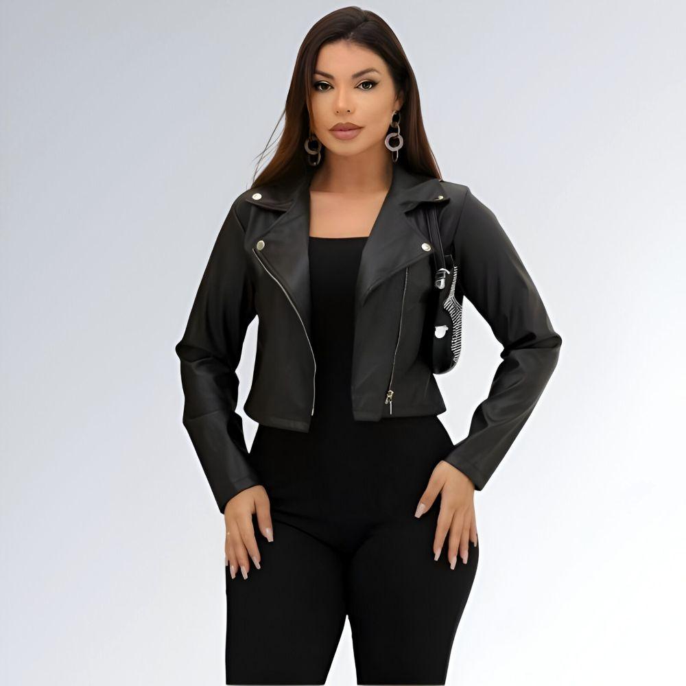 Jaqueta Couro Bomber - JZ NEW MODA