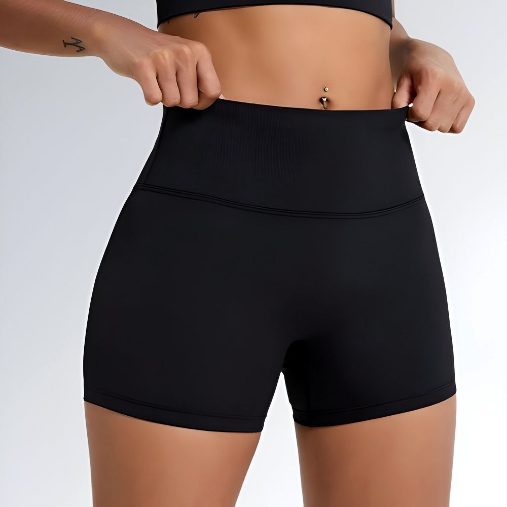 Shorts Cintura Alta Secagem Rápida - JZ NEW MODA