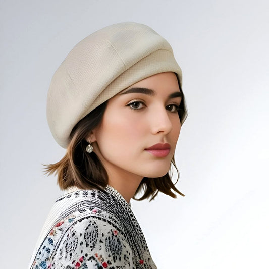Boina Lã Xadrez Vintage - JZ NEW MODA