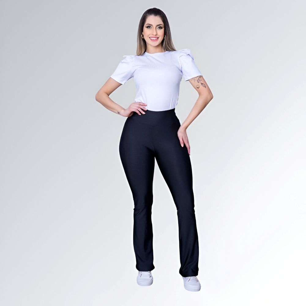 Calça Legging Boca de Sino - JZ NEW MODA
