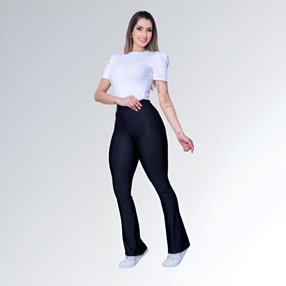 Calça Legging Boca de Sino - JZ NEW MODA