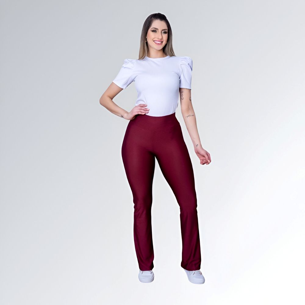 Calça Legging Boca de Sino - JZ NEW MODA