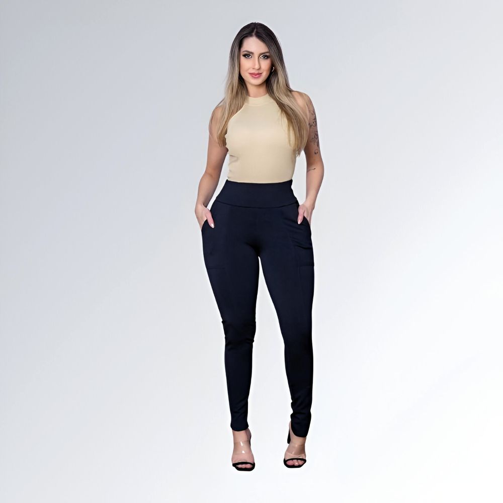 Calça Legging Lisa Bolso - JZ NEW MODA