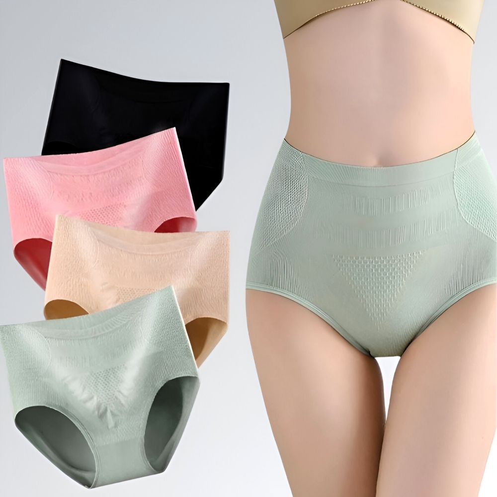 Calcinha Cintura Alta Hip Lift - JZ NEW MODA