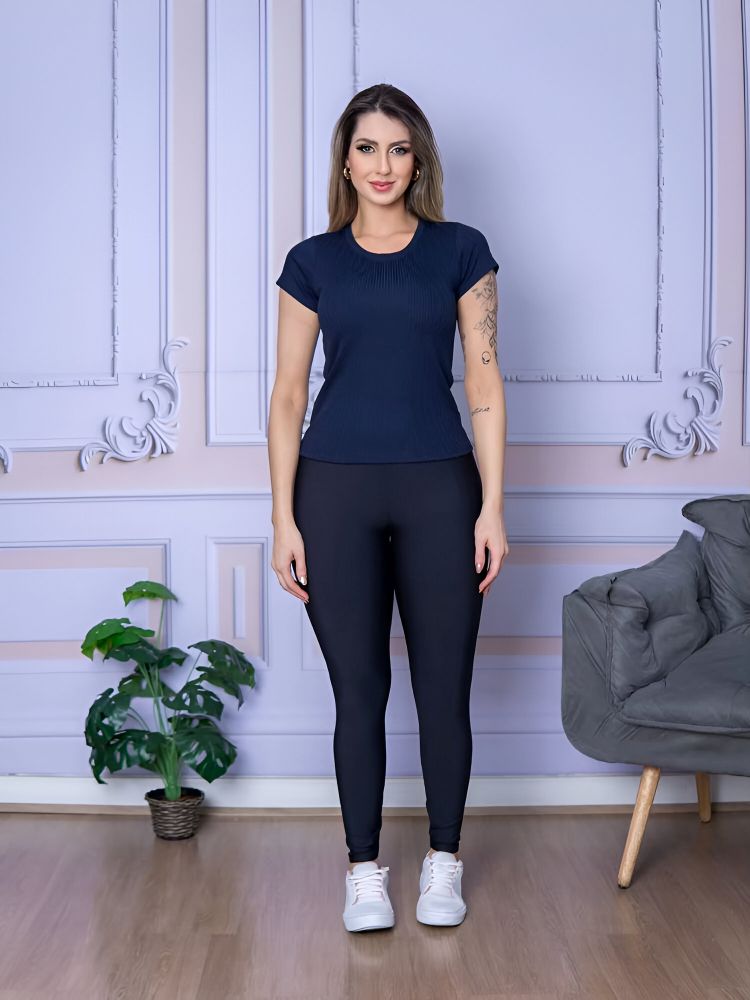 Camiseta Manga Curta Básica - JZ NEW MODA