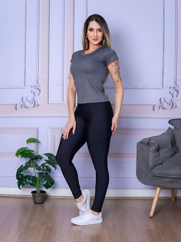 Camiseta Manga Curta Básica - JZ NEW MODA