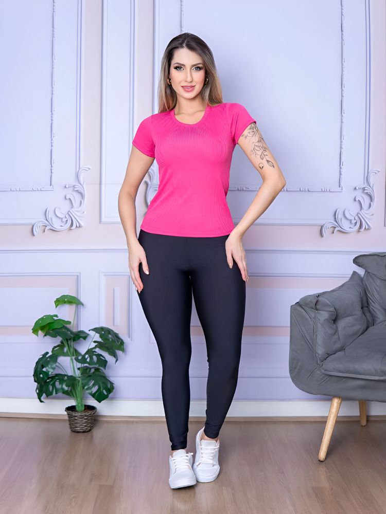 Camiseta Manga Curta Básica - JZ NEW MODA