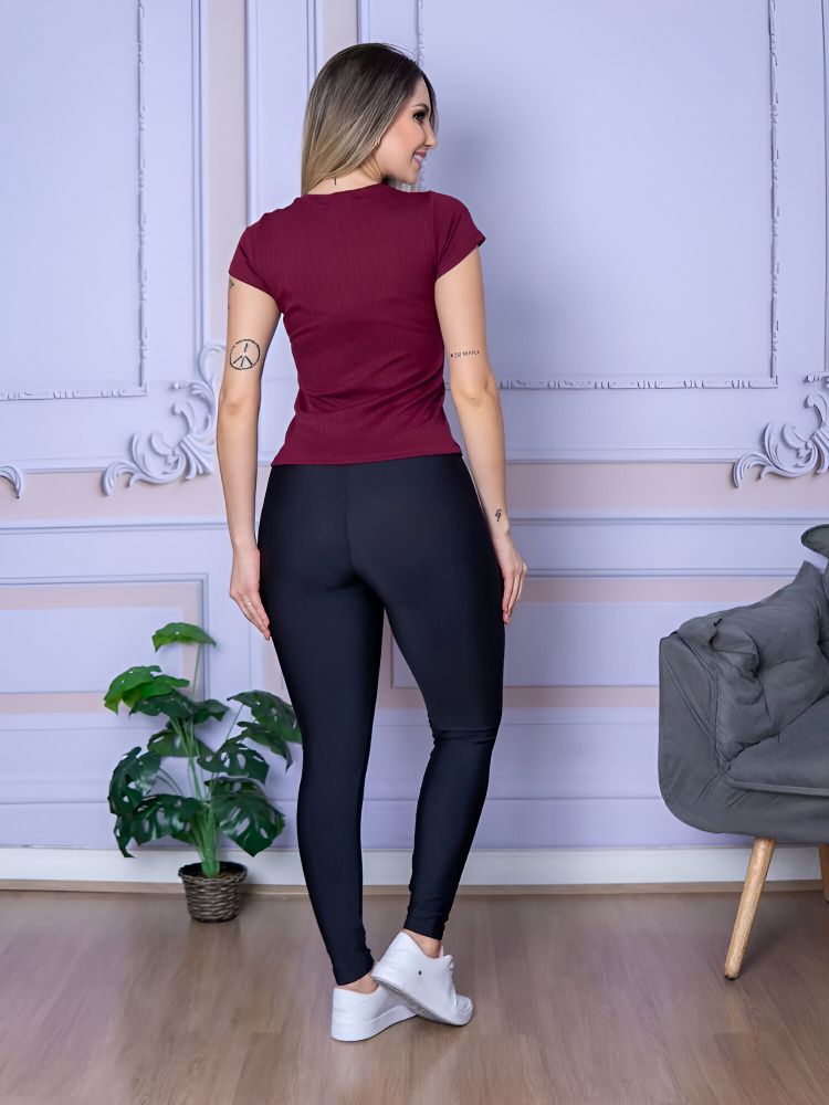 Camiseta Manga Curta Básica - JZ NEW MODA