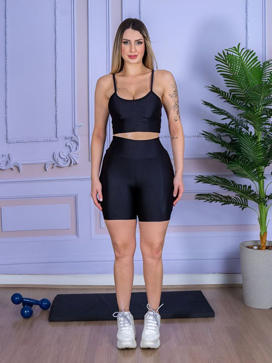 Conjunto Bermuda Fitness 3D - JZ NEW MODA