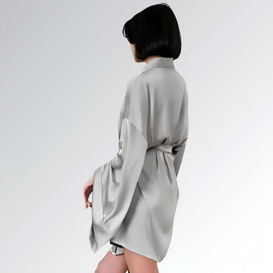 Roupão de Banho Seda Feminino - JZ NEW MODA