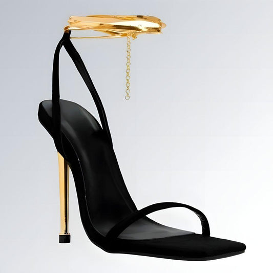 Sandália Salto Alto Gladiadora - JZ NEW MODA