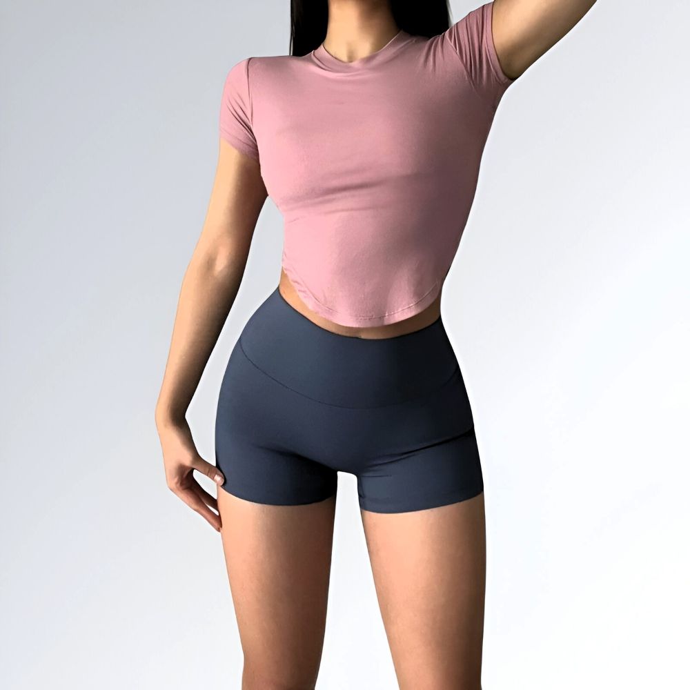 Shorts Cintura Alta Sports - JZ NEW MODA