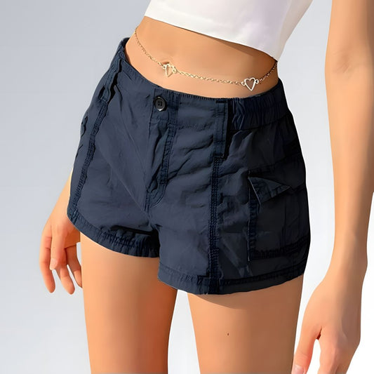 Shorts Vintage Cintura Alta - JZ NEW MODA