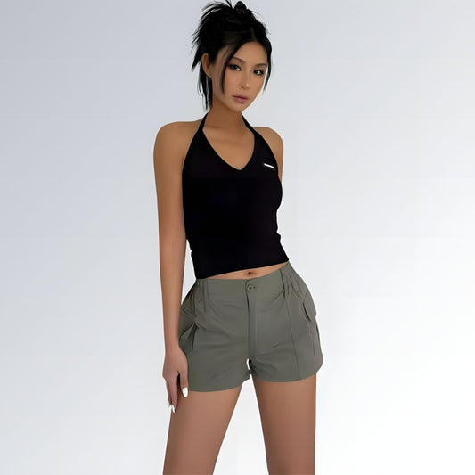 Shorts Vintage Cintura Alta - JZ NEW MODA