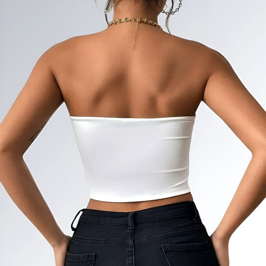 Top Crop Tube Bodycon - JZ NEW MODA