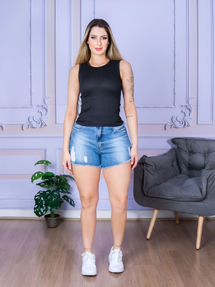 Top Regata Feminina LLEVO - JZ NEW MODA